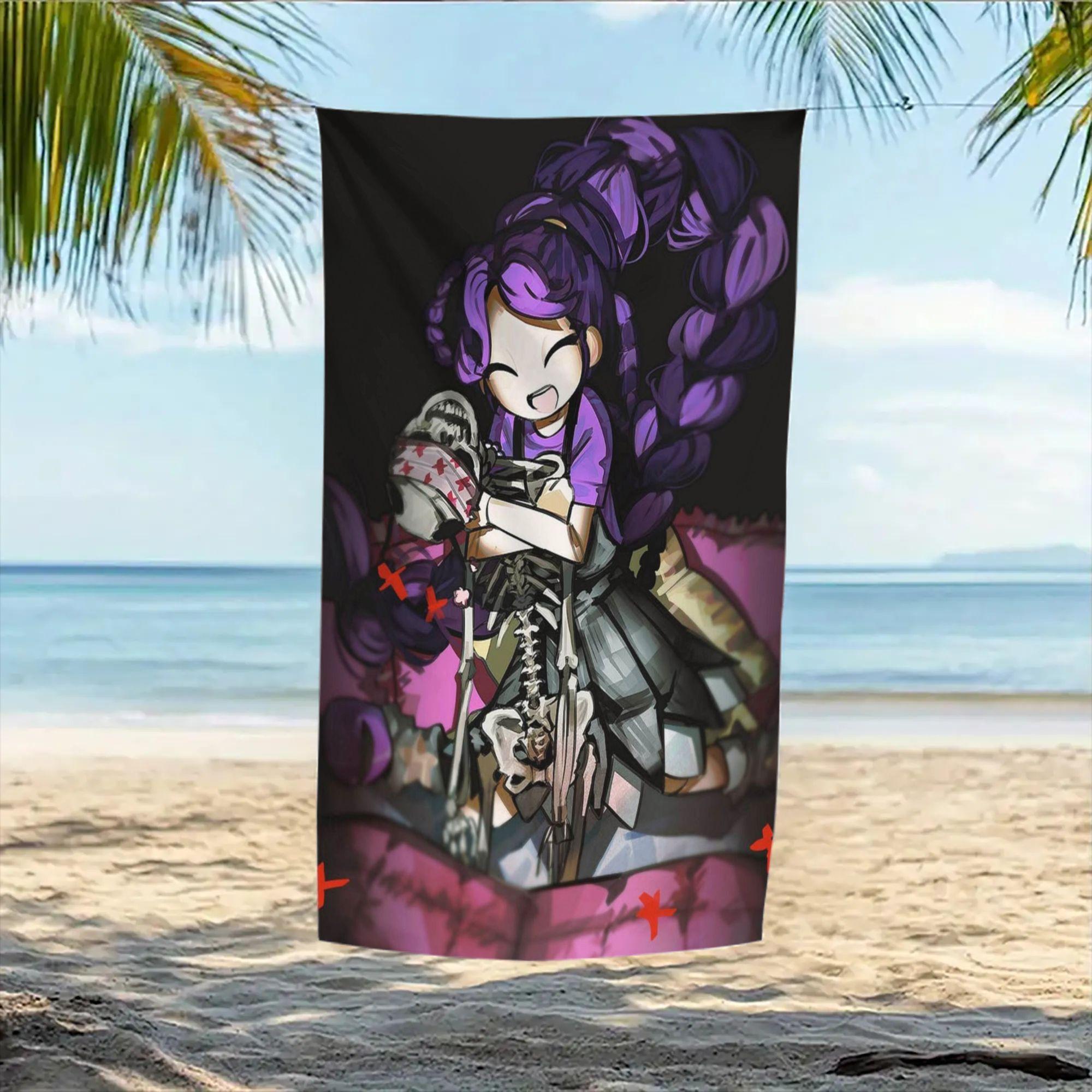 

1pc Beach Towel, Quick-Drying, Essential Summer Accessory, Ideal for Outdoor Sports Travel Beach Pool, Perfect Holiday Gift W30*H60(CM)