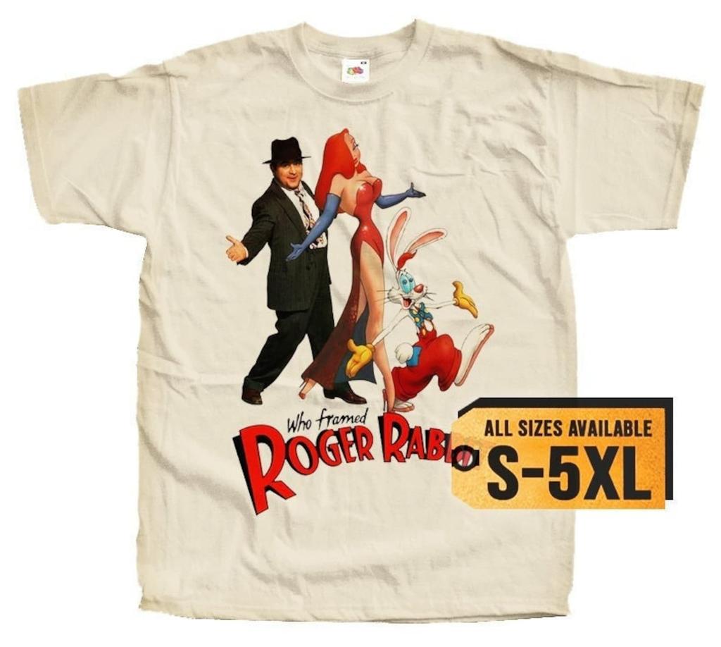 Chi ha incastrato Roger Rabbit V2 Poster Maglietta Uomo tutte le taglie S-5XL