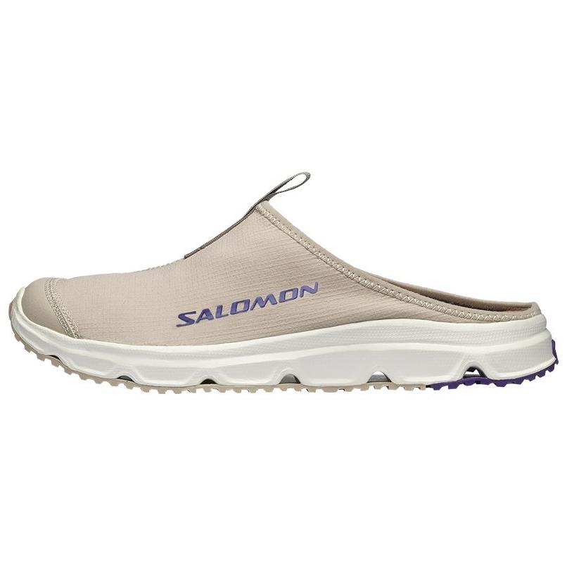 

Новые тапочки SALOMON RX Slide 3.0 с защитой от скольжения, быстросохнущие, с закрытым носком, унисекс, коричневые 475751 36.5