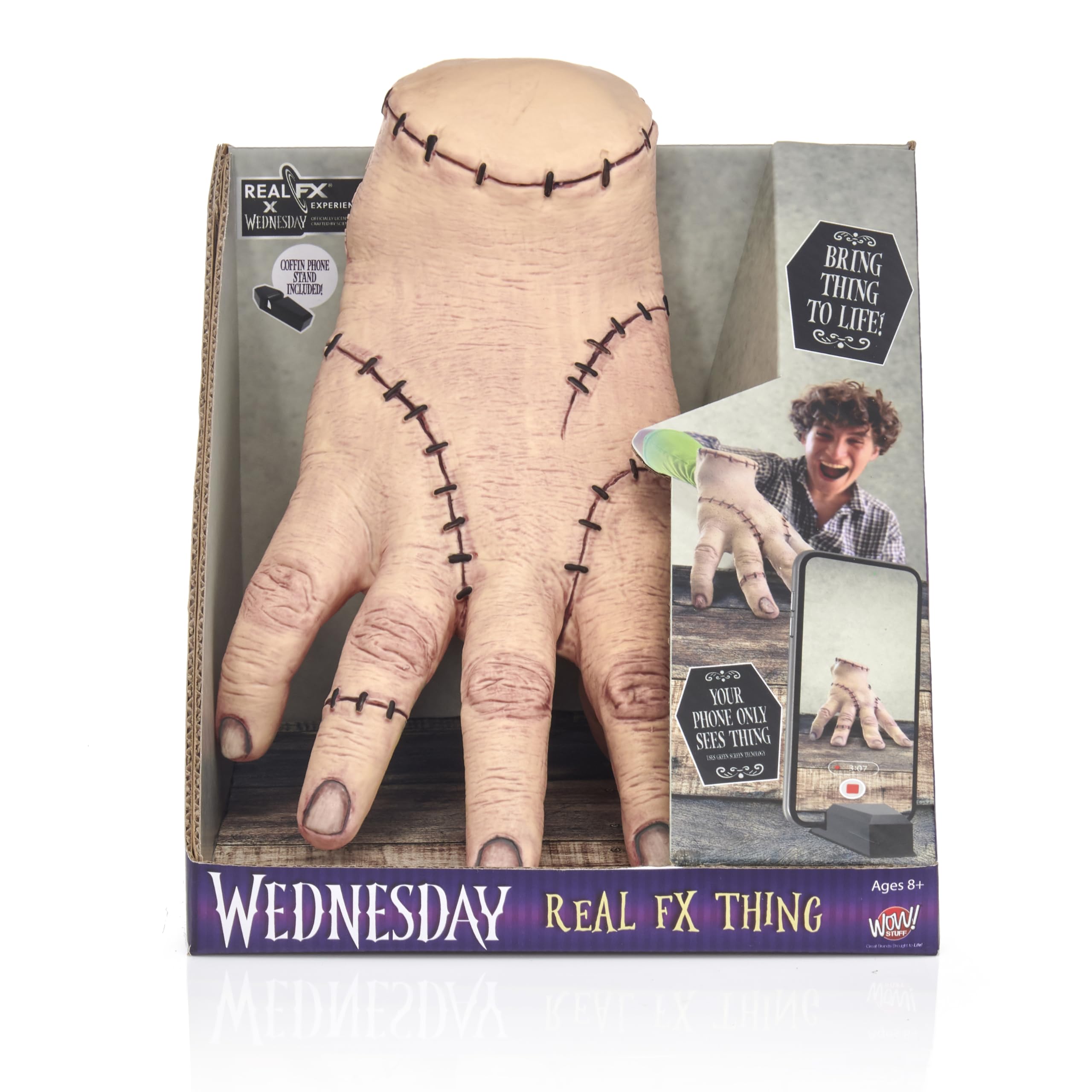 

ліцензований хроматичний ключ Wednesday Hand [Офіційний продукт] (з рукавичкою) чорний