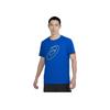 Asics Gestrickter Pullover Dopamin-Print Mode Sport Atmungsaktiv Laufen Rundhalsausschnitt Kurzarm T-Shirt Herren T-Shirts Blau 2011C856-400