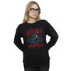 Marvel Womens/Ladies Black Widow Web Sweatshirt