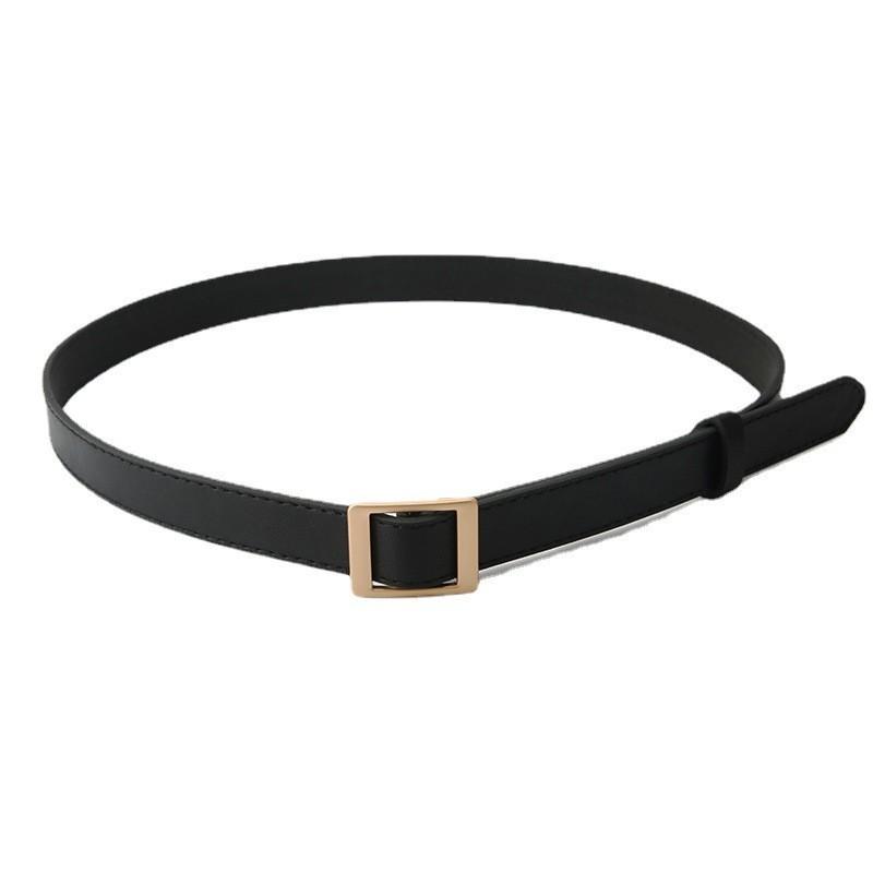 Simple And Versatile Korean Style Women's No-hole Belt For Summer Fashion