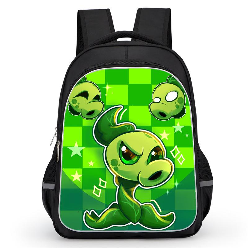 Plants Vs. Zombies Plants Vs. Zombies Anime Backpack Student Bag