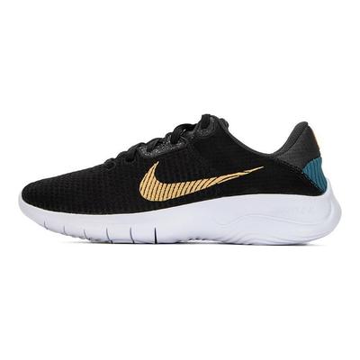 Flex Experience Run 11 Next Nature Black Wheat Gold Women Sneakers Dark-Smoke-Grey Noise-Aqua DD9283-008