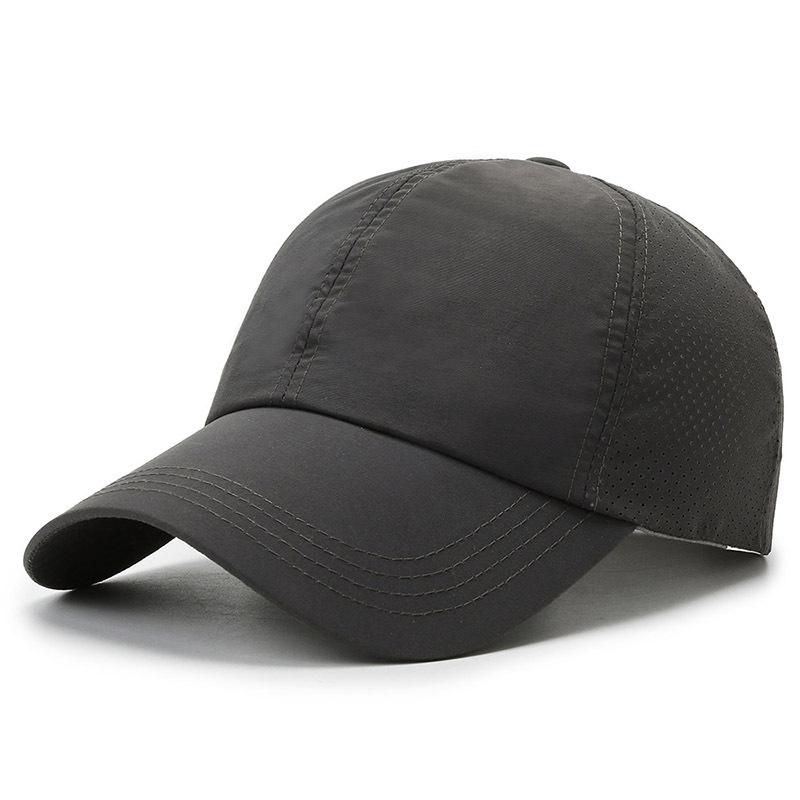 Hat Women's Spring and Autumn Baseball Cap Trendy Brand Fashion Casual Men's Sunscreen Solid Color Cap Trendy