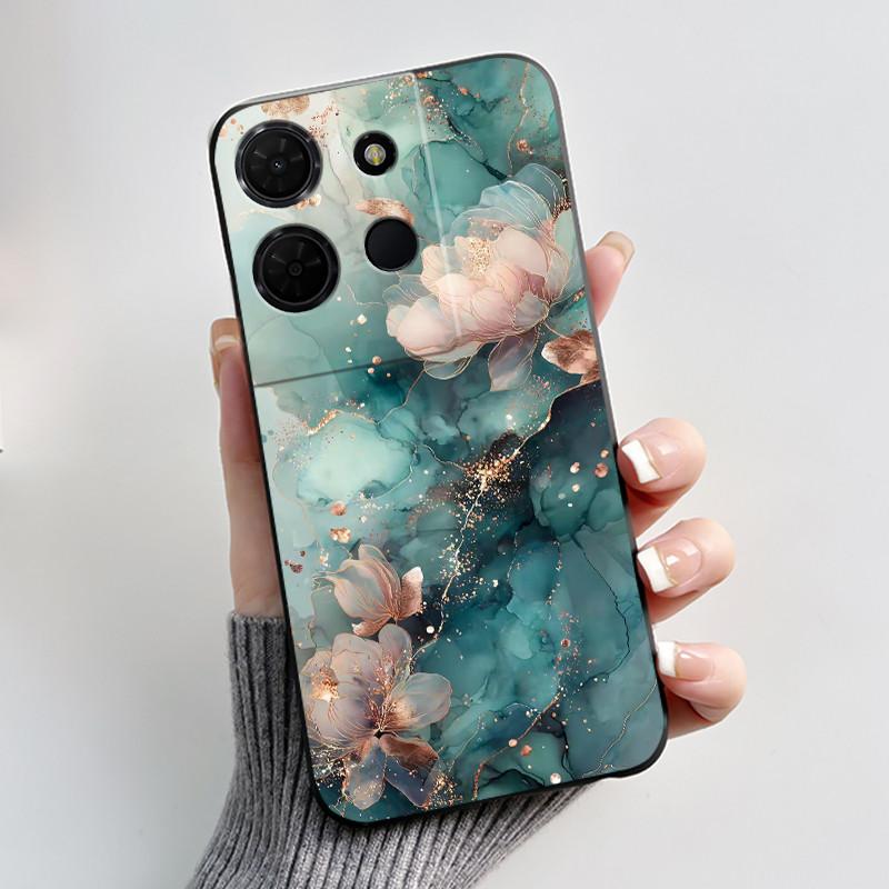 Casing For TCL 503 T442M T442A Phone Case Luxury Dragon Cute Cool Boys Girls Soft Silicone Protective Back Cover Black TPU Shell