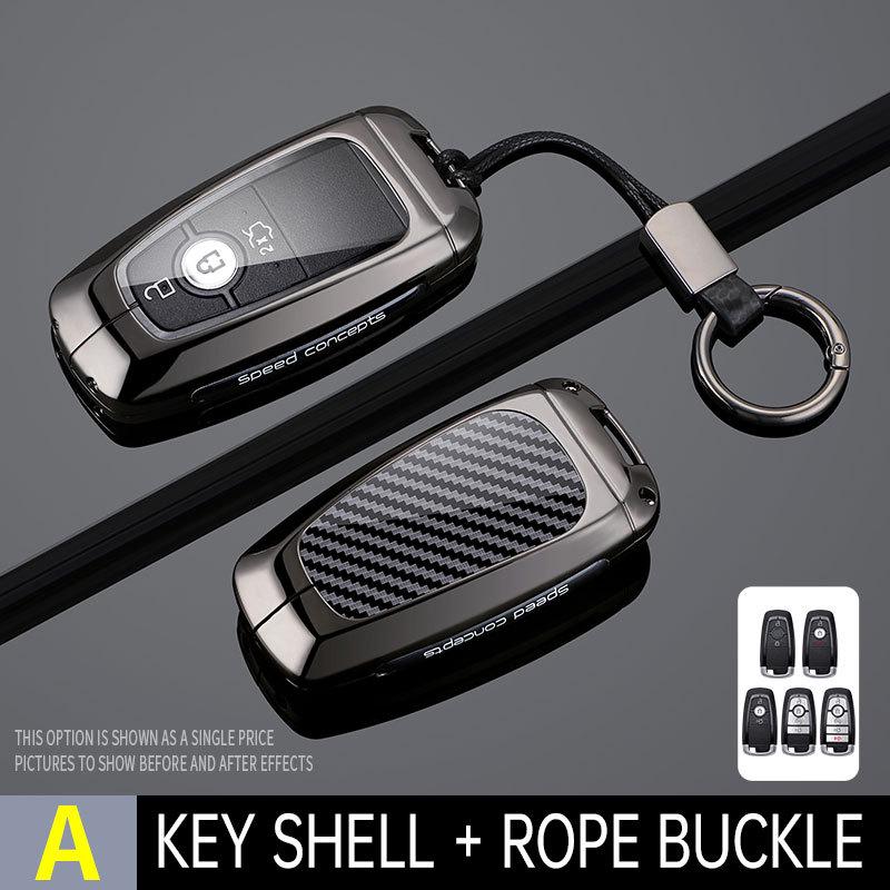 Ford Key Case for Mondeo, Explorer, Equator, Focus, Edge, Taurus, and EVOS - Car Key Holder.