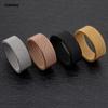 Hip Hop Stainless Steel Couple Ring Fashion Mesh Patterned Rings Simple Wedding Bands Women Men's Party Jewelry