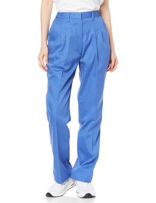 COCOS Nobuoka A-4454 Women's Slacks, Sky Blue, Size M