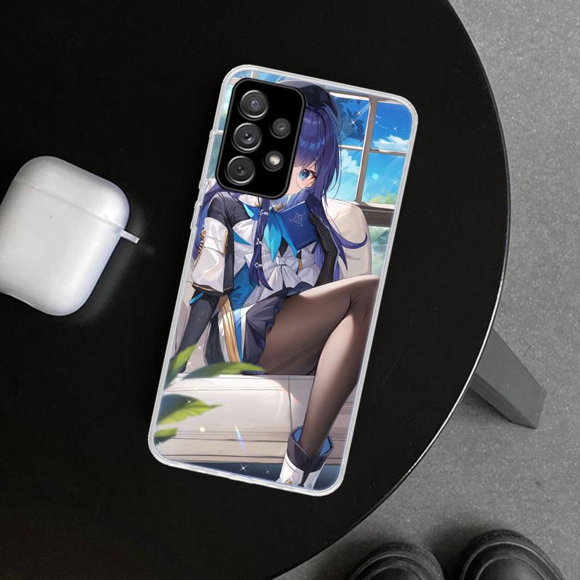 Coque de téléphone Pelageya Honkai Star Rail pour Samsung Galaxy A17 A16 A26 A36 A56 A57 A37 A15 A25 A35 A55 A14 A24 A34 A54 A13 A23 A33
