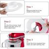 1Pcs Diy Accessories Mixers Bowl Covers For  4.5-5 Quart Tilt-Head Stand Mixers Bowl Covers Lid
