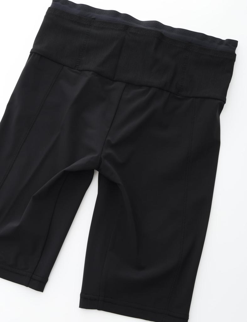 North Leggings Spats Impulse Short Tights NB42475 Black WM [The Face] Women's