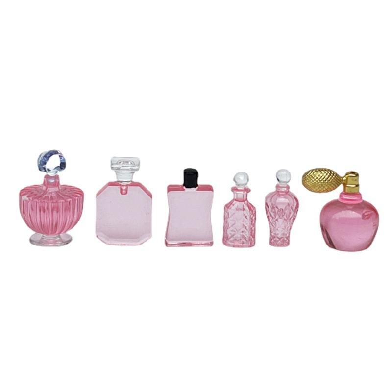 0.79in Dollhouse Retro Perfume Bottle Decoration Toys for 6-8 Year Old Kids Pretend for Play Supplies Dollhouse Furnitur