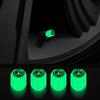 4x Luminous Bicycle Car Tire Valve Caps Badge Emblem Auto Styling For MERCEDES BENZ W203 W204 W205 W209 W210 W211 W212 W176 W166