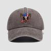 Eagle Flag Printed Baseball Cap, Versatile Style for Both Men and Women, Suitable for Daily Shopping and Travel