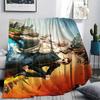 Movie and Television Posters Print Flannel Blanket,High quality Comfortable for All Seasons,Home Decor,Warmth and Comfort,Perfect for Christmas Gifts