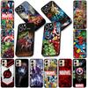 Soft Phone Cover for Xiaomi Redmi 15 9A 9C NFC 7A 9T Note 9 8 7 8T 15c A5 Case Superheroes Marvels Iron Man Avengers Casing