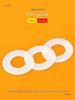 Corrosion-Resistant High-Temperature Teflon Washer: Polytetrafluoroethylene PE Sealing Gasket