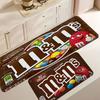 Carpet M&M Candy Snacks Kitchen Mat Kids Room Bedroom Decoration Balcony Anti-Slip Doormat Living Room Alfombra