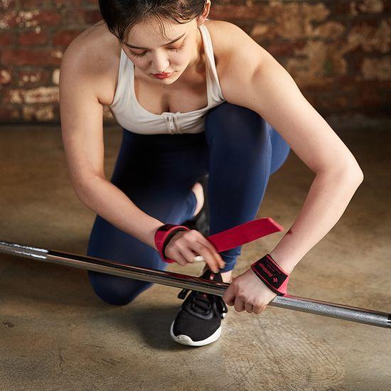 Harbinger Padded Cotton Health Strap Women's Pink