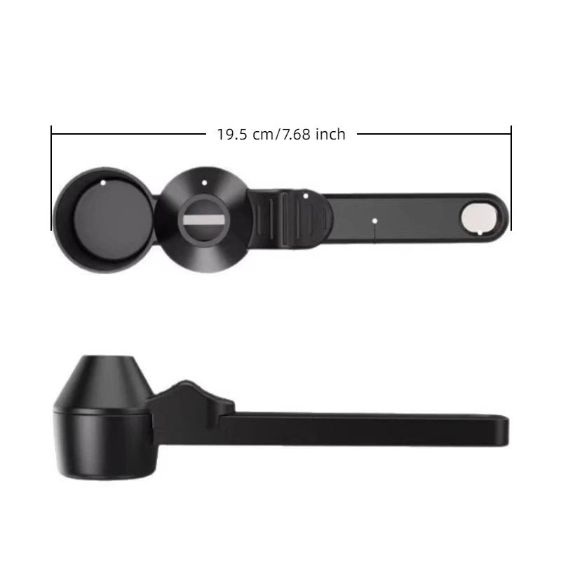 Creative Sliding Leakproof Coffee Scoop Protein Powder Measuring Spoon With Funnel & Hanging Hole For Kitchen Bar Gym Travel