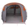 Tunnel Tent Gray and Orange 505 x 330 x 204 cm
