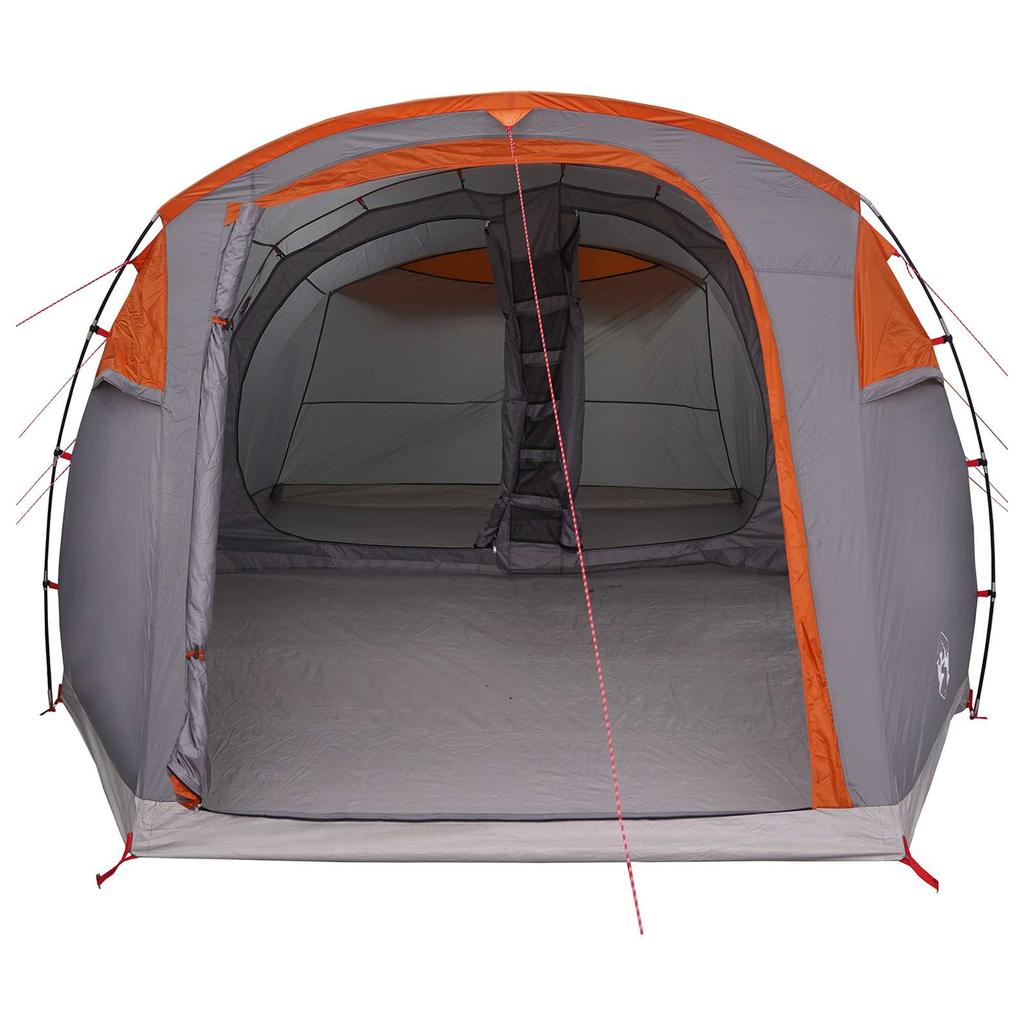 Tunnel Tent Gray and Orange 505 x 330 x 204 cm