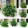 Artificial Plant Vivid Realistic Appearance Photo Props Home Decoration Fake Greenery Grass for Living Room