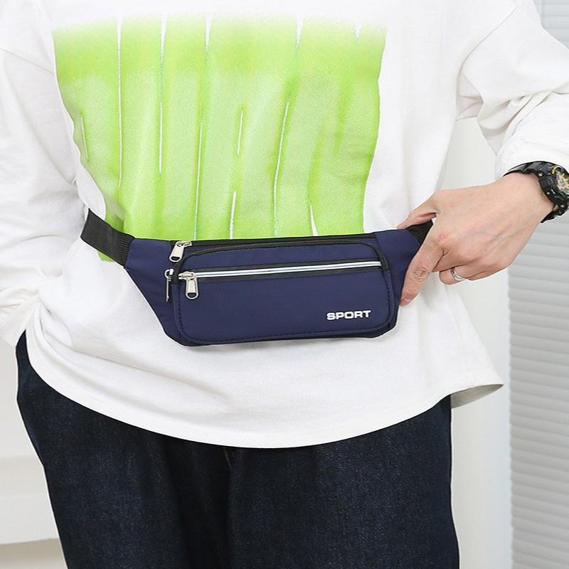 Waterproof Sports Waist Pack Bag For Travel Hiking Running Hands-Free Business, Site Work, Sports, Mobile Phone, Waist Bag