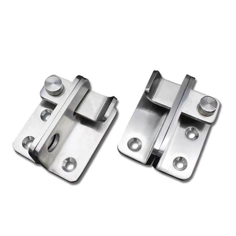 Stainless Steel Safety Hasp Door Lock For Bedroom Bathroom Door Windows Safety Door Locks Latch