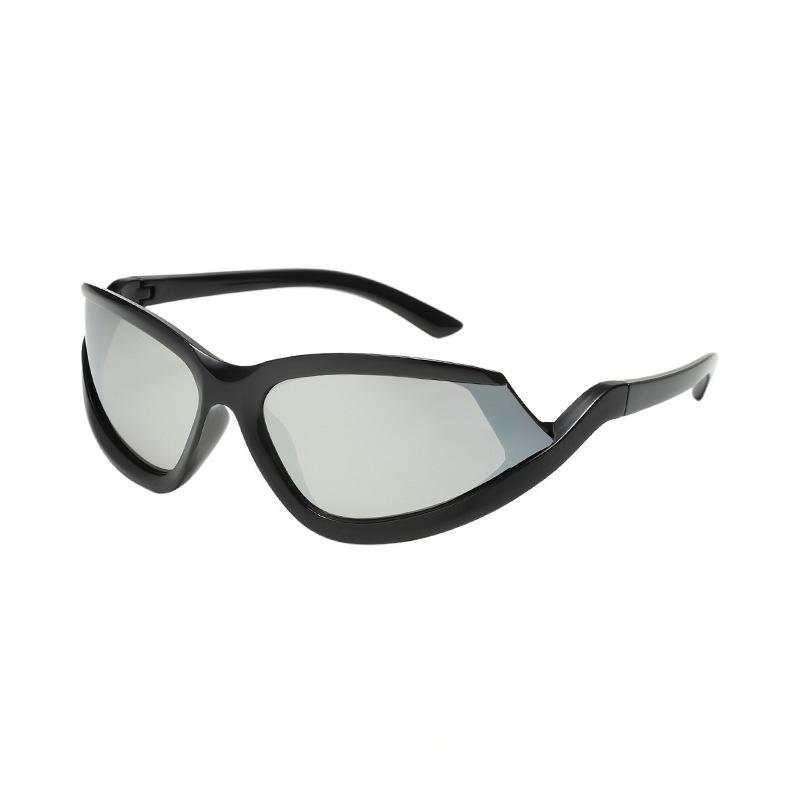 Personalized Alien Cycling Sunglasses Ultra Light Retro Design Outdoor Sports Protective Glasses for Men Women