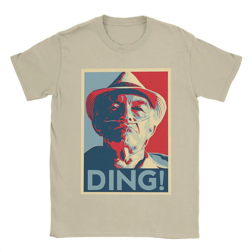 Don Hector Ding Ding TShirt Summer Breaking Bad Hippie TShirts Unisex Cotton Crew Neck Oversized Top Tees Short Sleeves