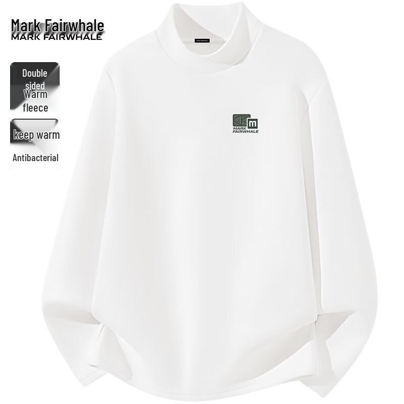 Mark Fairwhale Men's Double-Sided Velvet Thermal Long Sleeve T-Shirt