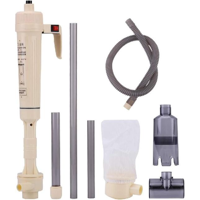 Aquarium Gravel Cleaner, Electric Gravel Cleaner for Fish Tank, Battery Powered, Automatic Fish Tank Gravel Cleaner for Aquarium, Fish Tank Cleaning