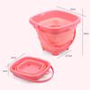 Foldable Multi-functional Sand & Water Bucket: Children's Outdoor Beach and Fishing Toy with Portable Storage