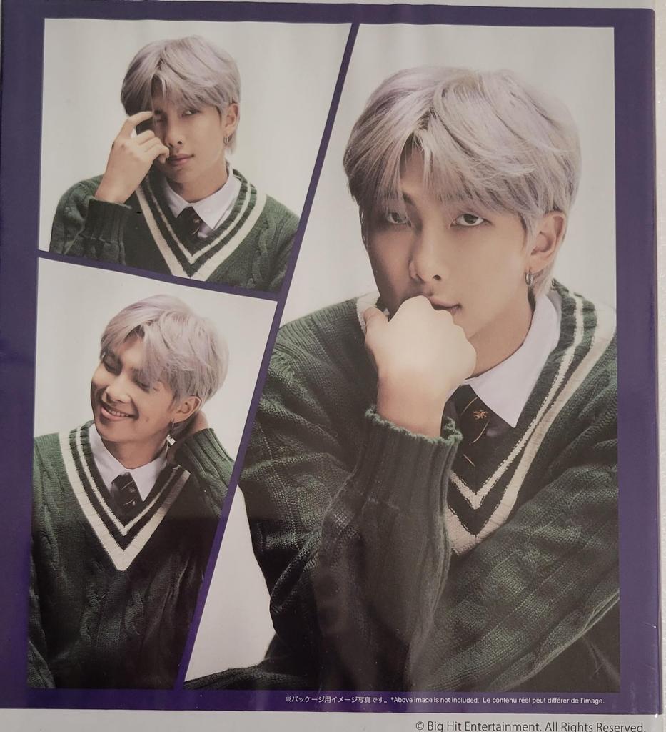 Epoch 108 Piece Jigsaw Puzzle BTS MAP OF THE SOUL: 7 -RM- (18.2 X 25.7cm) 41-301 with Glue and Spatula EPOCH