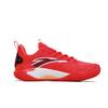 Anta Shock Wave 5 Low Top Basketball Shoes Men's Neon Bright Red 112621626-2