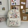 Die neue Schultasche ist ein hochwertiger, frischer, süßer und niedlicher Cartoon-Rucksack, ein leichter Rucksack für den Frühlingsausflug für Schüler der Sekundarstufe I
