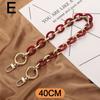 Replaceable DIY Removable  Bag Handle Hardware Bag Chain Crossbody Bag Belt Acrylic Purse Strap
