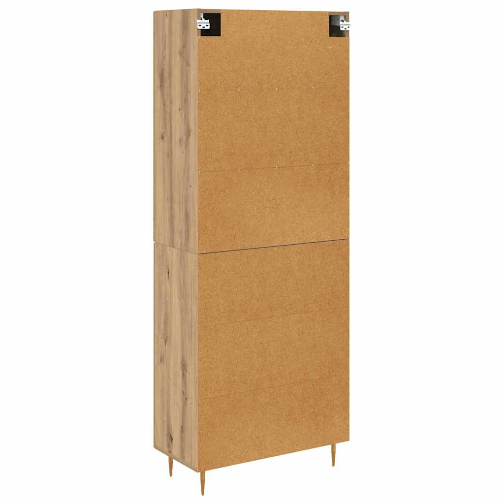 Highboard Artisan Oak 69.5 x 34 x 180 cm Particleboard