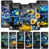 Starry Night Van Gogh Art Phone Case For Samsung Galaxy Z Flip 7 6 5 4 3 5G Shockproof Cover Z Flip7 Flip6 ZFlip5 Flip3 Flip4 Lu