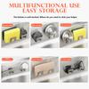 Stainless Steel Sink Tray Drainer Rack Kitchen Sink Sponge Drain Holders Self Adhesive Hook Storage Holder Kitchen Organizer