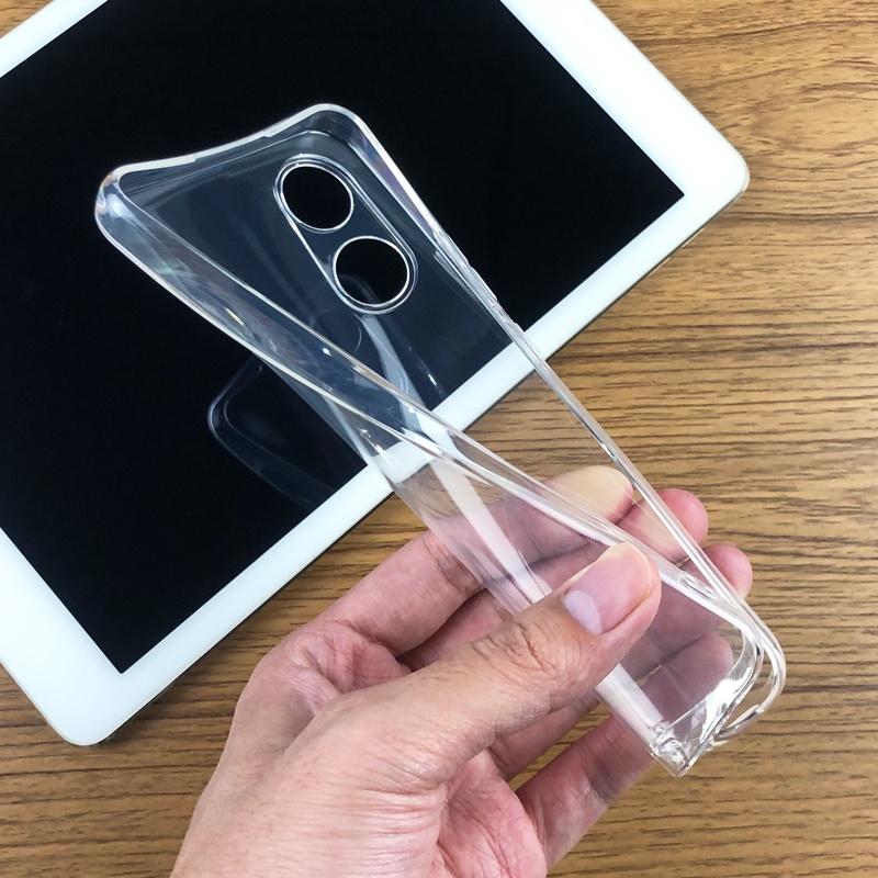 For Vivo Y02s 6.51" Slim Crystal Clear Transparent Soft TPU Back Case Protection Skin Camera Protect Cover
