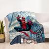 1pc Spider-Man Action Blanket Soft and Warm for Sofa Office Camping Travel Livingroom Great Gift for Friends and Family Comfortable