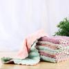 Microfiber Super Absorbent Kitchen Cleaning Towel Non-stick Oil Rags Clean Cloths Scouring Pad
