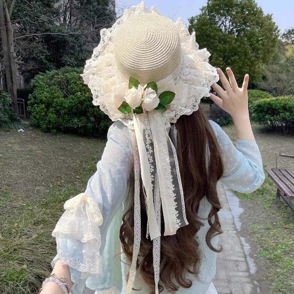 Breathable Vacation Beach Cap Big Brimmed Woven Sun Cap Fisherman Straw Hat Performances