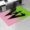 WickedWizard Pattern Polyester Office Carpet Chair Mats, Home Decor Dormitory Floor Protector with Anti-Skid Backing, Large Area Coverage,Ch