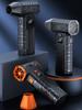 Wireless Handheld Blower 130000 RPM Turbo Jet Fan Rechargeable Electric Duster for Car Cleaning Keyboard Dry LED Flashlight