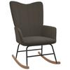 Day and Night - Day and Night Dark Gray Velvet Rocking Chair